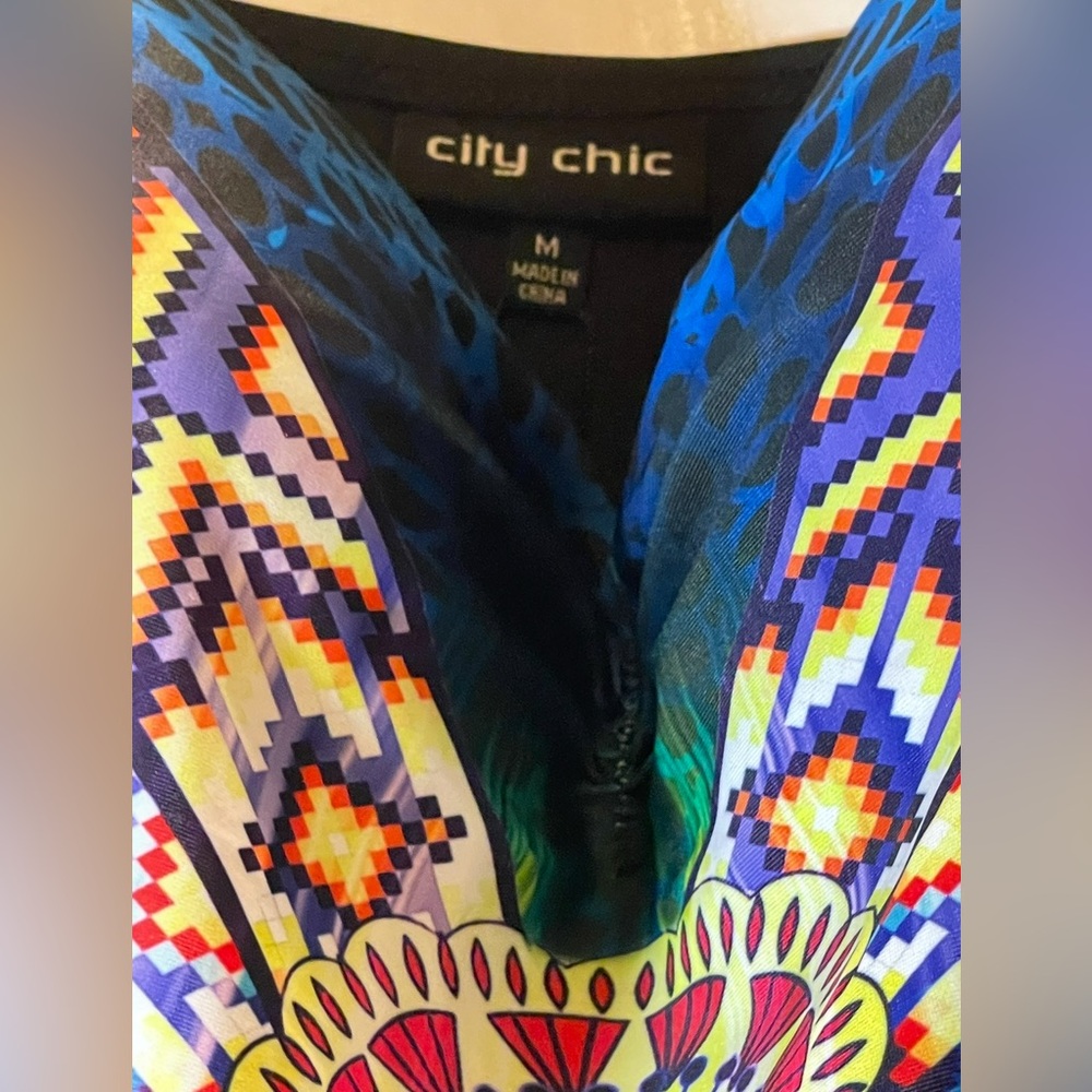 City Chic Multicolor Tankini top Swimwear